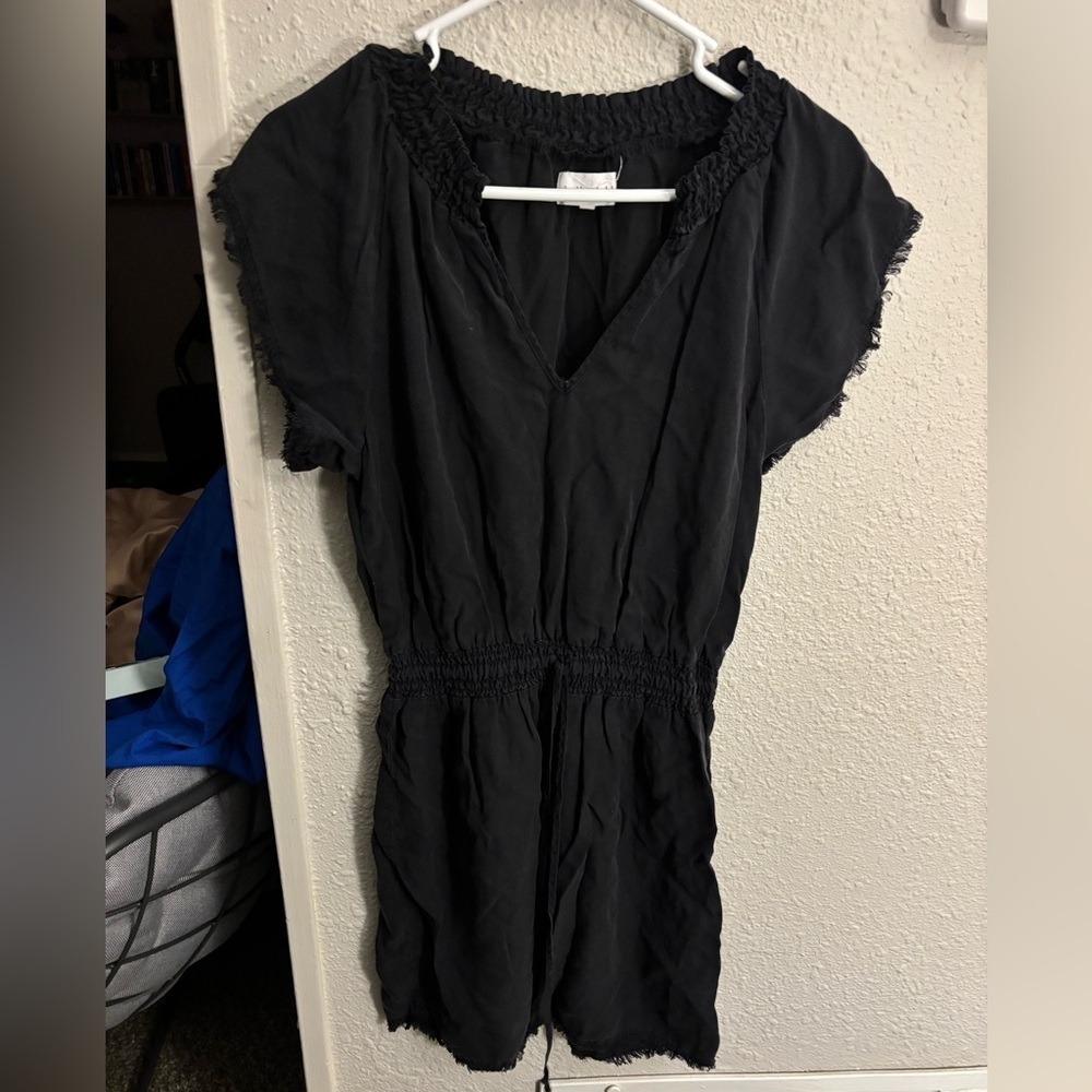 Bella Dahl Small Black Distressed Dress